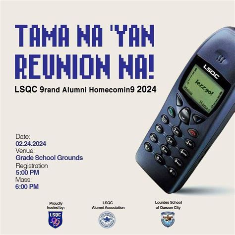 LSQC 9rand Alumni Homecomin9 2024 .